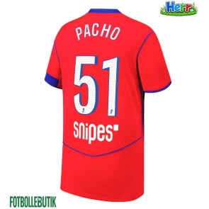 Paris Saint-Germain Willian Pacho #51 Tredje Tröja 2025-26 Kortärmad